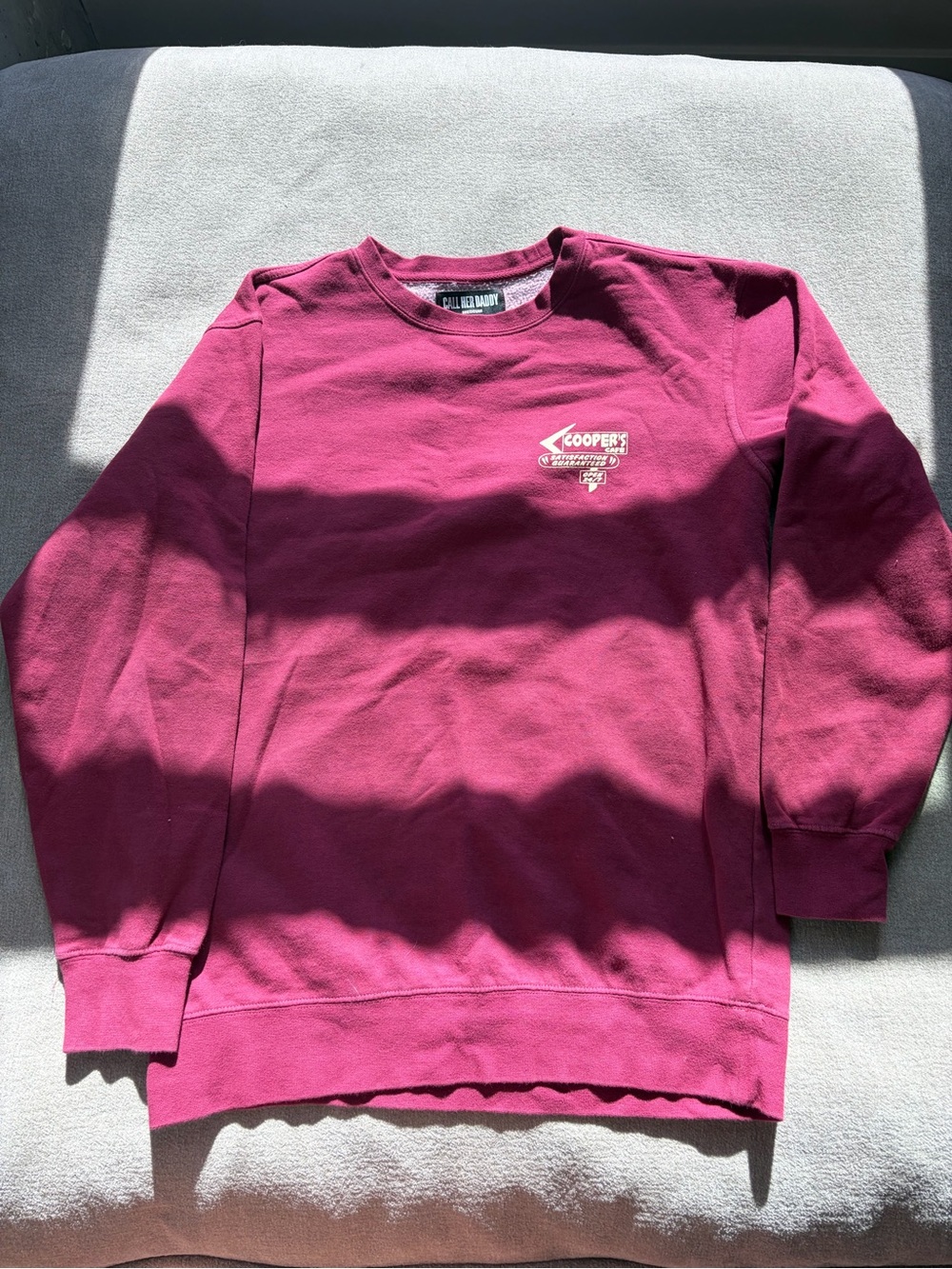 Call Her Daddy “Cooper’s Cafe” Crewneck
